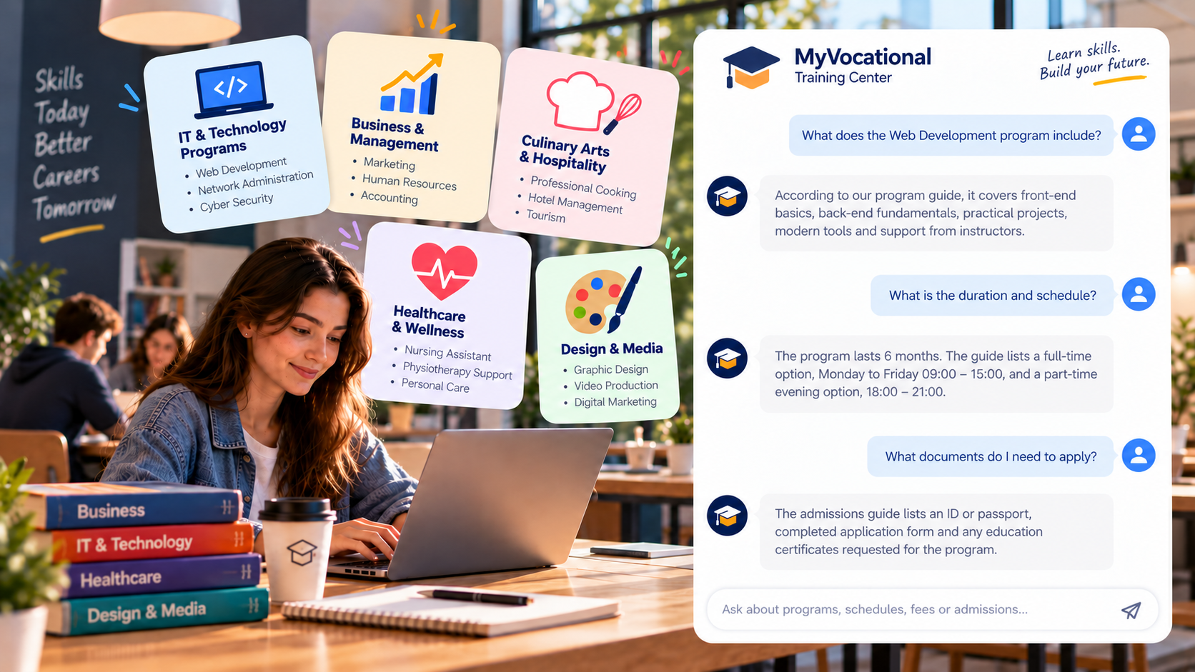 Education AI assistant example
